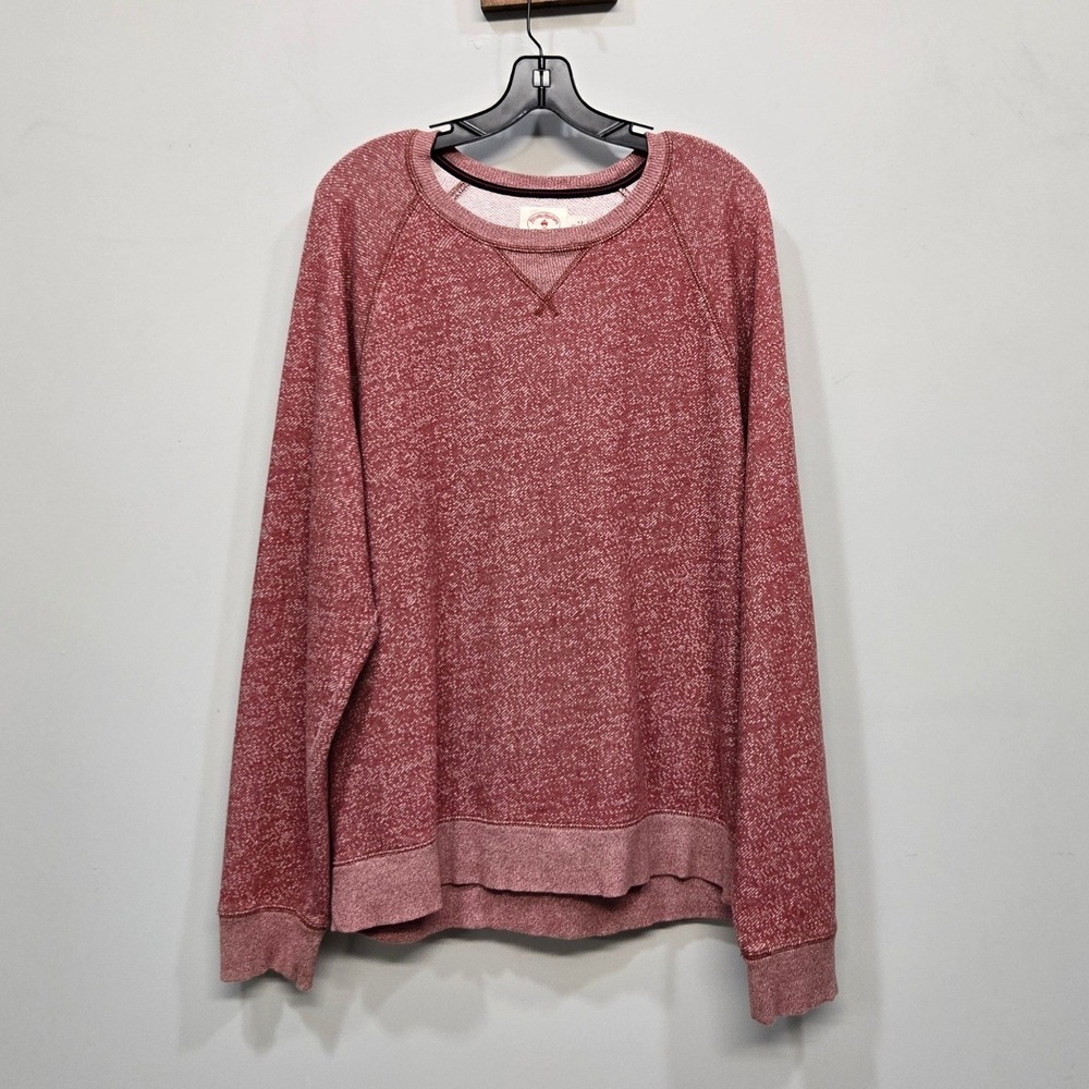 Brooks Brothers Red Fleece Sweatshirt Men XL Nantucket‎ Red Preppy Heritage Ivy